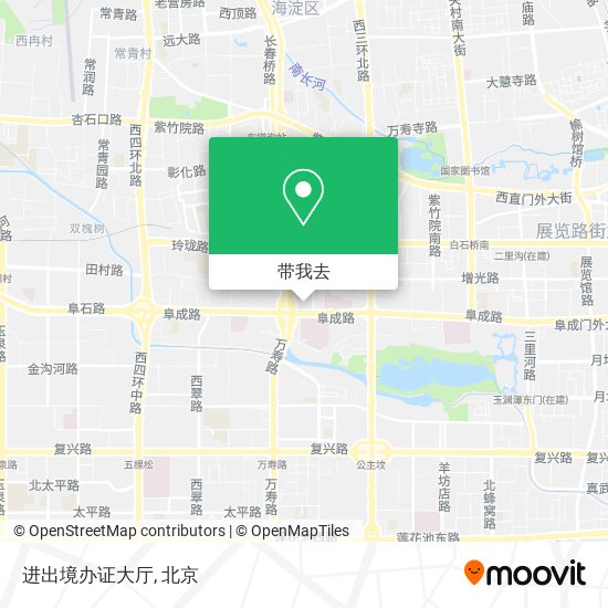 进出境办证大厅地图