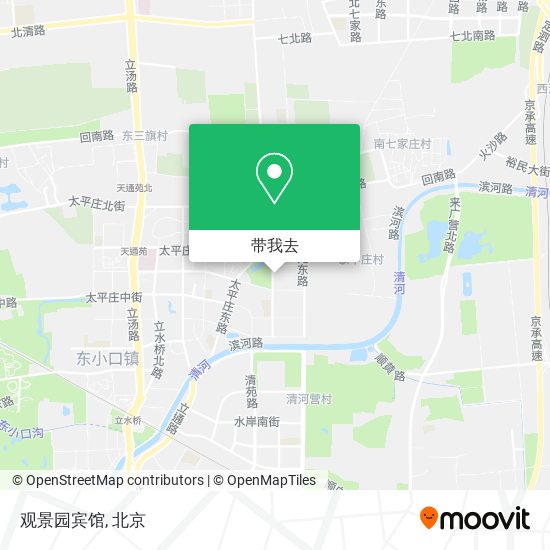 观景园宾馆地图