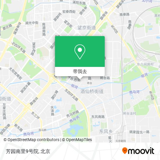 芳园南里9号院地图