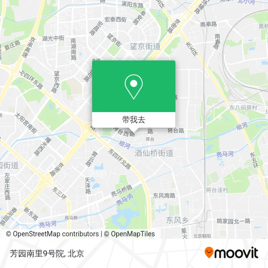 芳园南里9号院地图