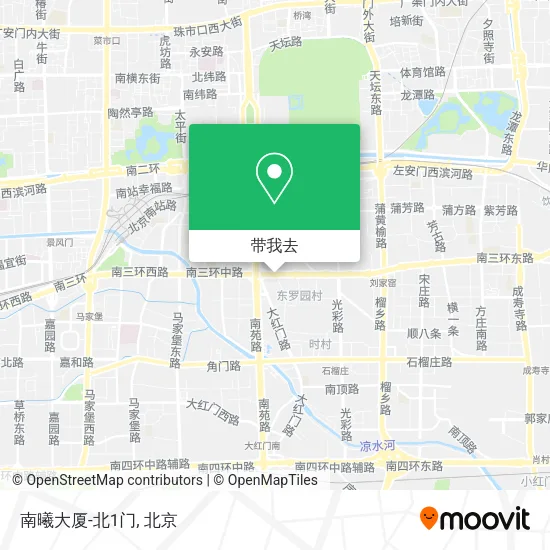 南曦大厦-北1门地图