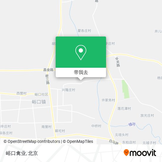 峪口禽业地图