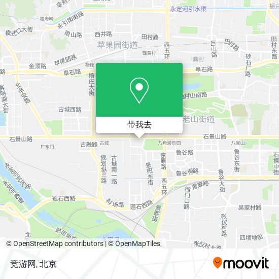 竞游网地图