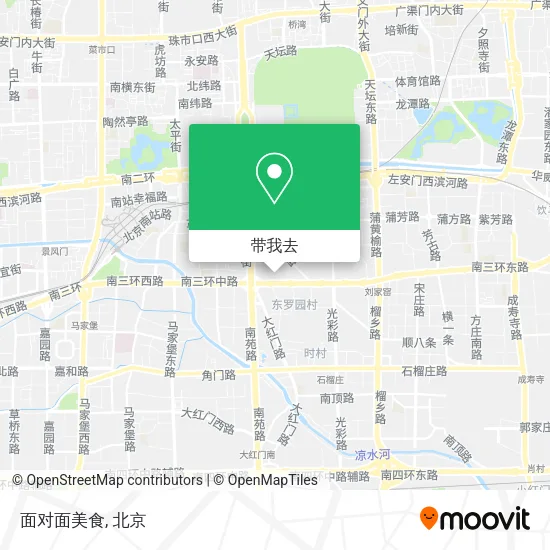 面对面美食地图
