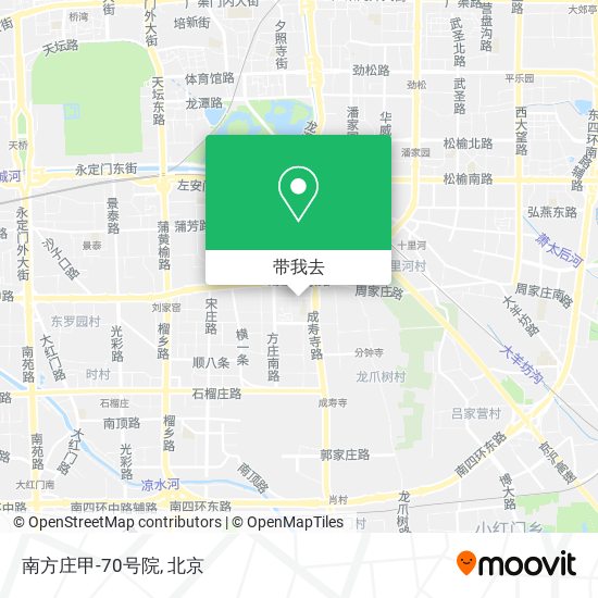 南方庄甲-70号院地图