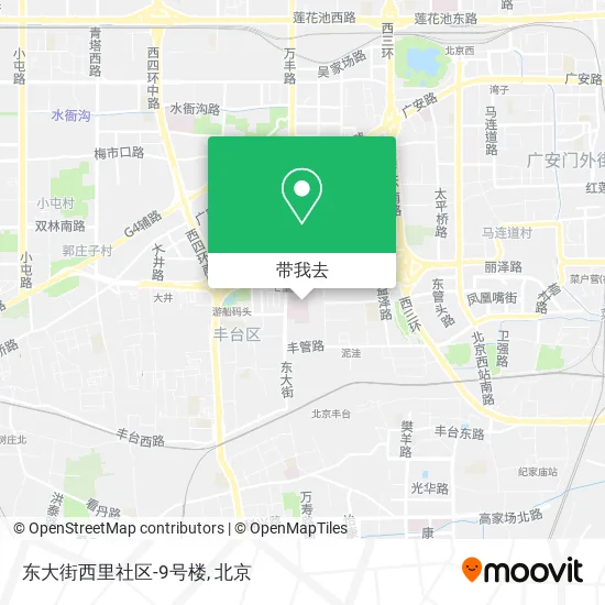 东大街西里社区-9号楼地图