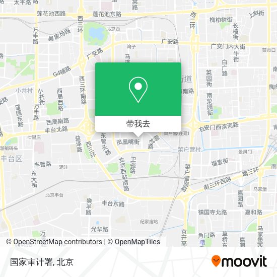 国家审计署地图