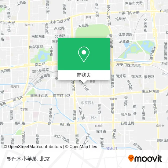 显丹木小蕃薯地图