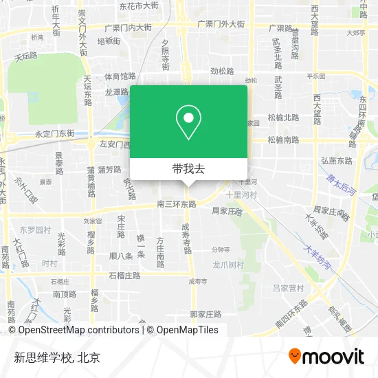 新思维学校地图