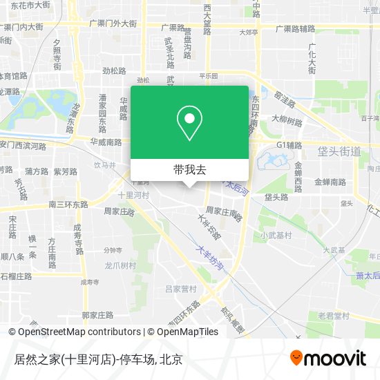 居然之家(十里河店)-停车场地图