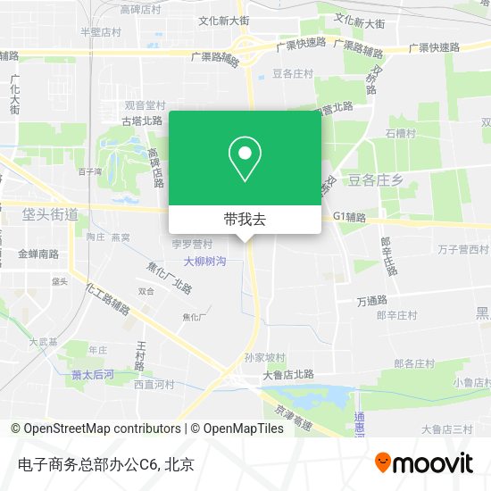 电子商务总部办公C6地图