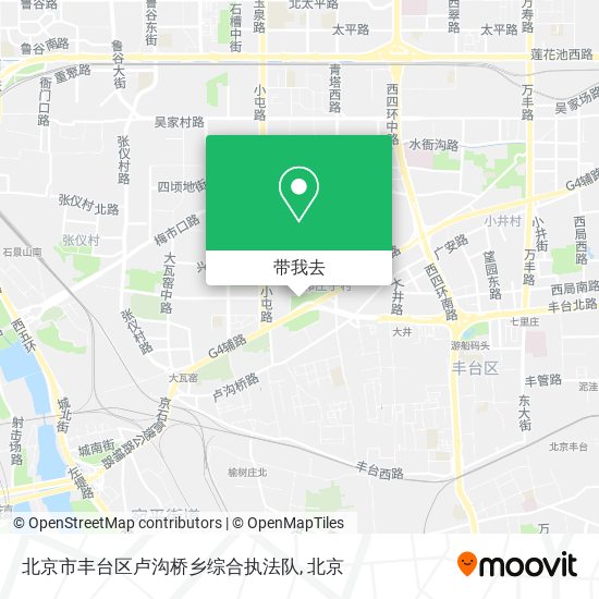 北京市丰台区卢沟桥乡综合执法队地图
