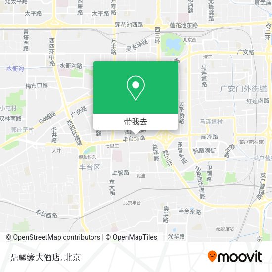 鼎馨缘大酒店地图