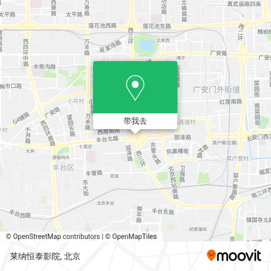莱纳恒泰影院地图