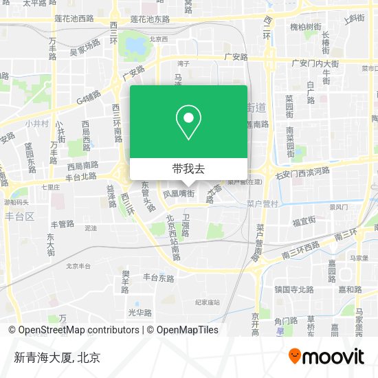 新青海大厦地图