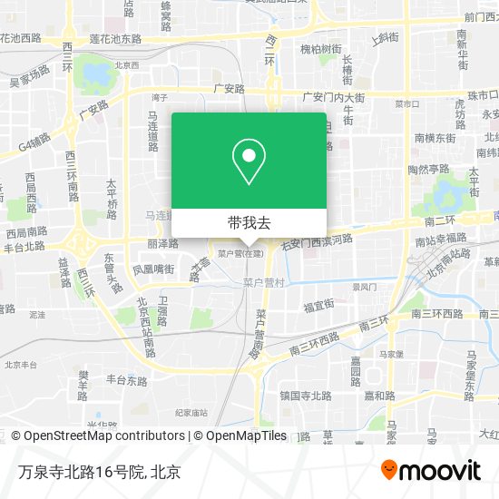 万泉寺北路16号院地图