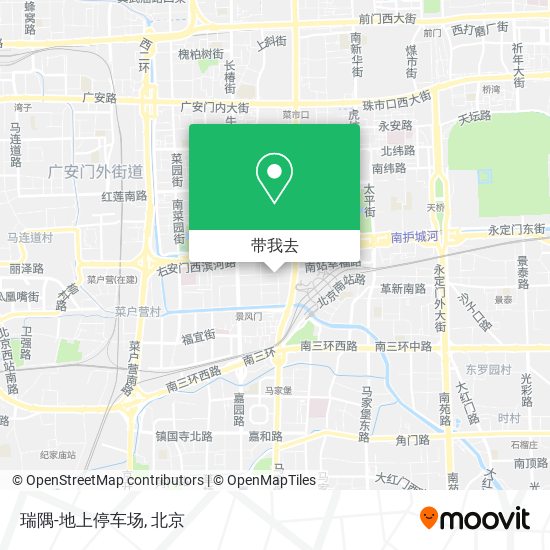 瑞隅-地上停车场地图