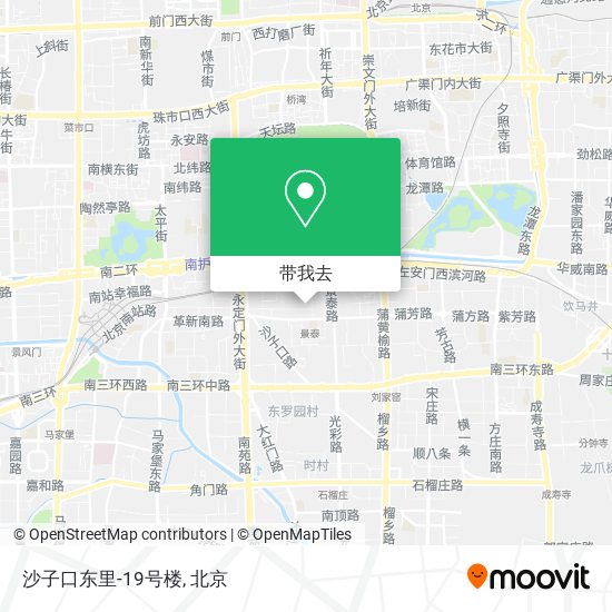 沙子口东里-19号楼地图