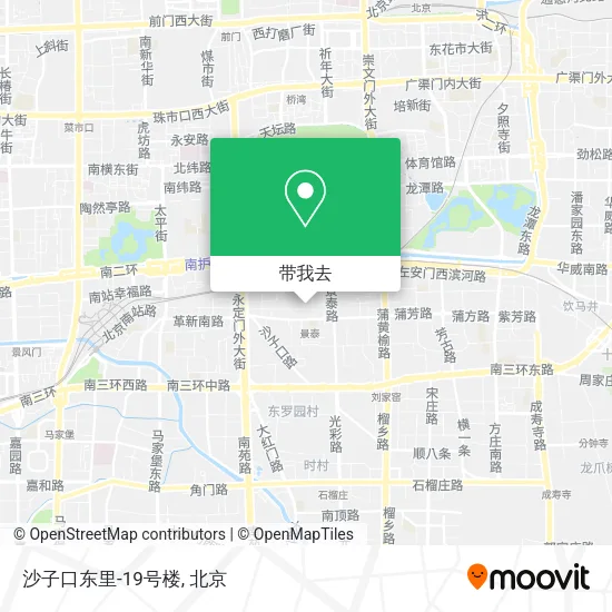 沙子口东里-19号楼地图