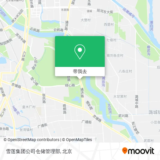 雪莲集团公司仓储管理部地图