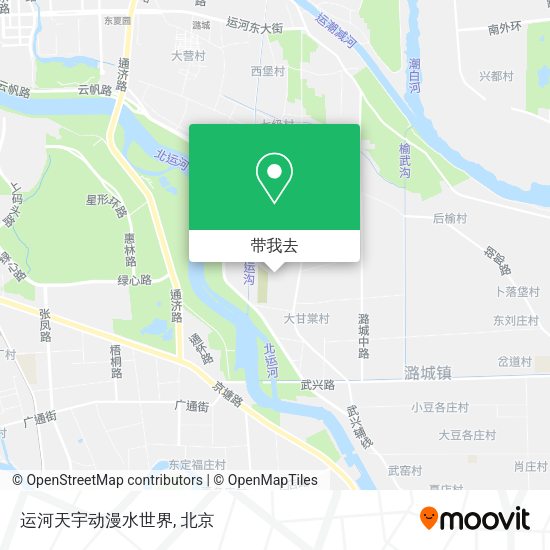运河天宇动漫水世界地图