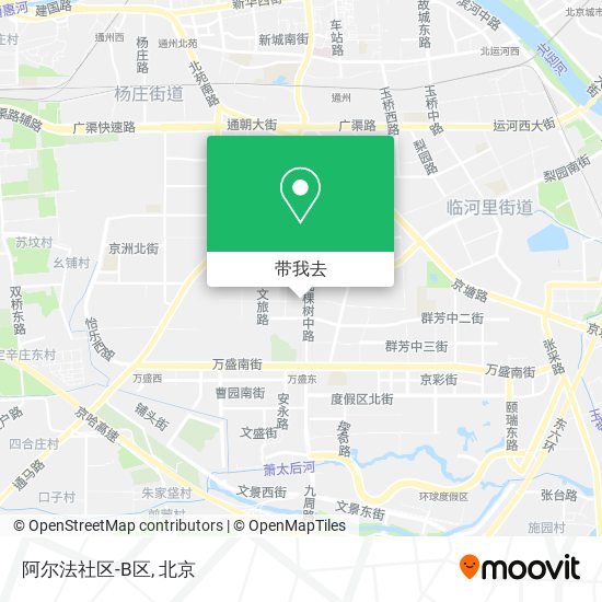 阿尔法社区-B区地图