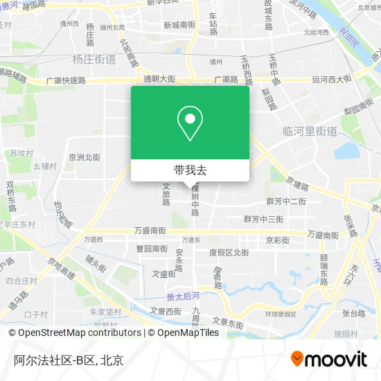 阿尔法社区-B区地图