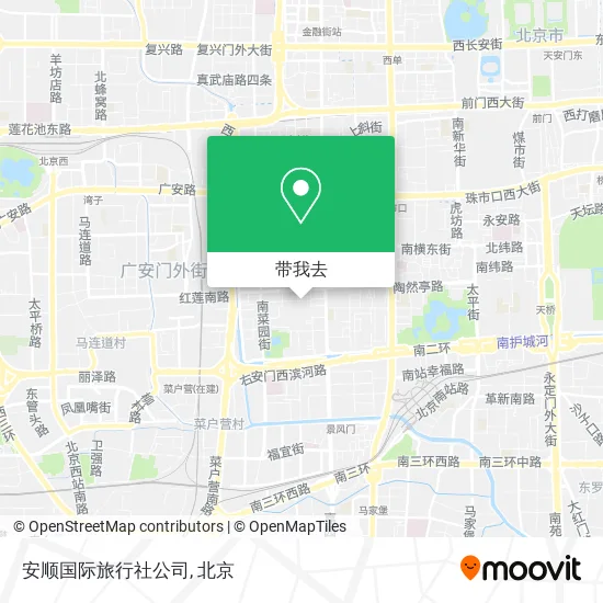 安顺国际旅行社公司地图
