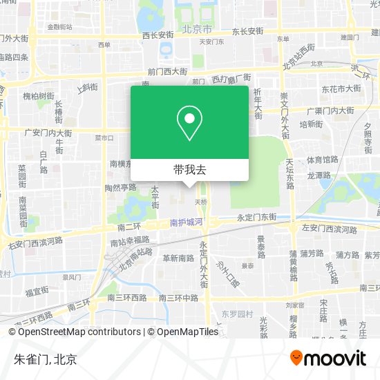 朱雀门地图