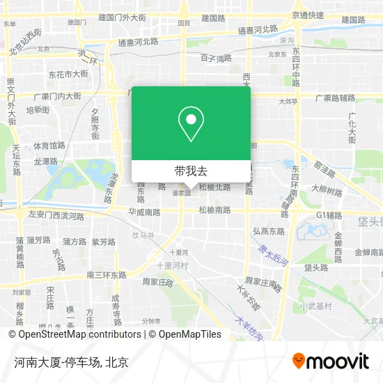 河南大厦-停车场地图
