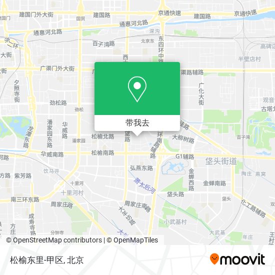松榆东里-甲区地图