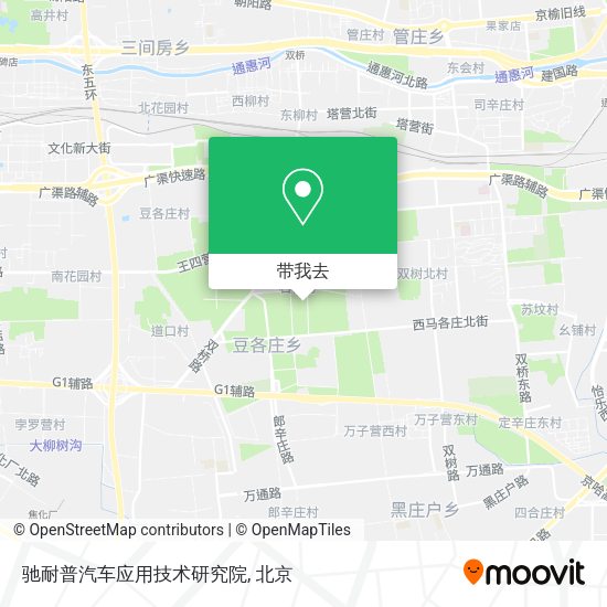 驰耐普汽车应用技术研究院地图