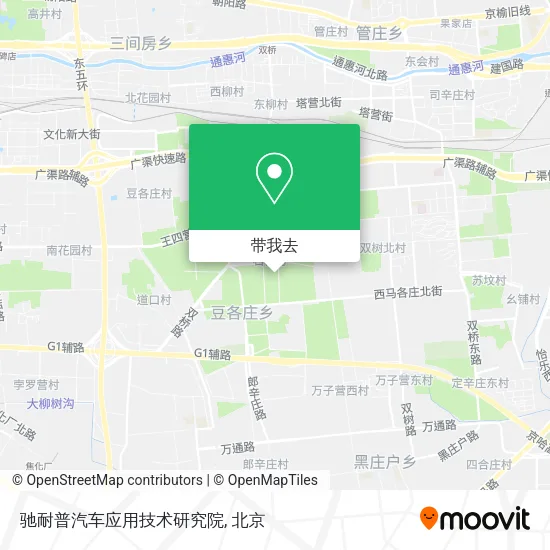 驰耐普汽车应用技术研究院地图