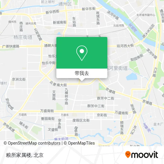 粮所家属楼地图