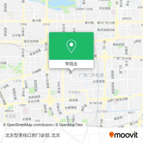 北京型美佳口腔门诊部地图