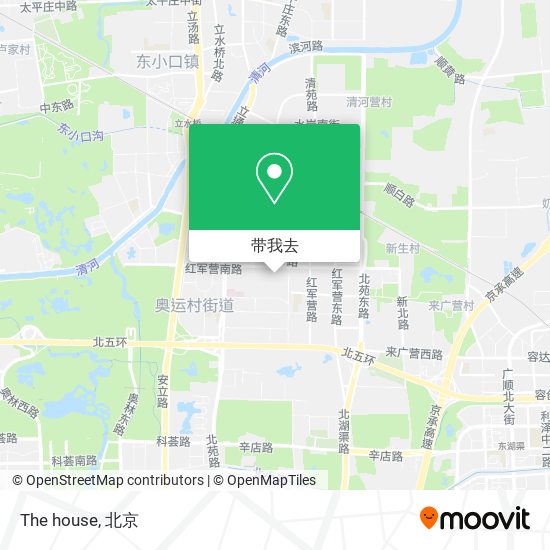 The house地图