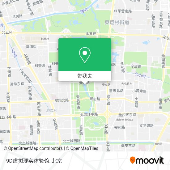 9D虚拟现实体验馆地图