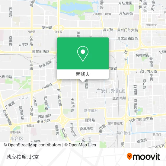 感应按摩地图