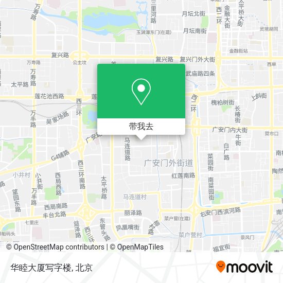 华睦大厦写字楼地图