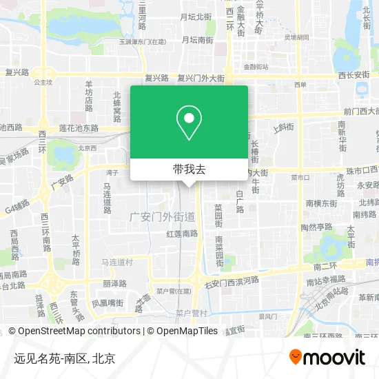 远见名苑-南区地图