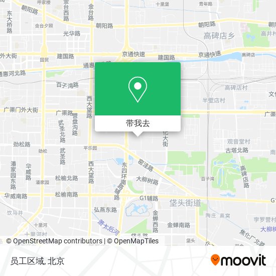 员工区域地图
