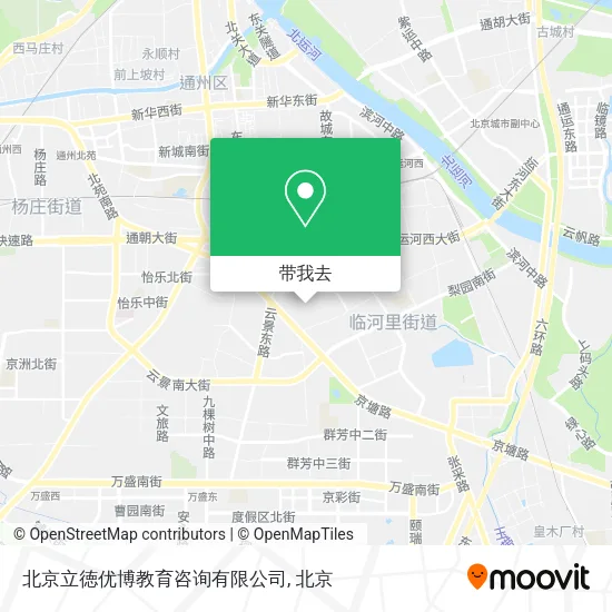 北京立徳优博教育咨询有限公司地图