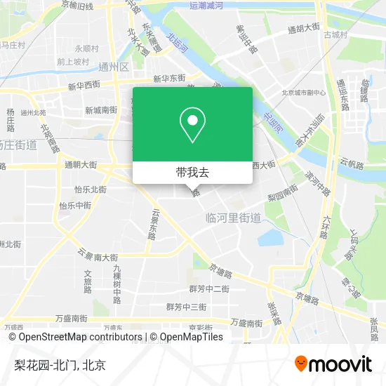 梨花园-北门地图