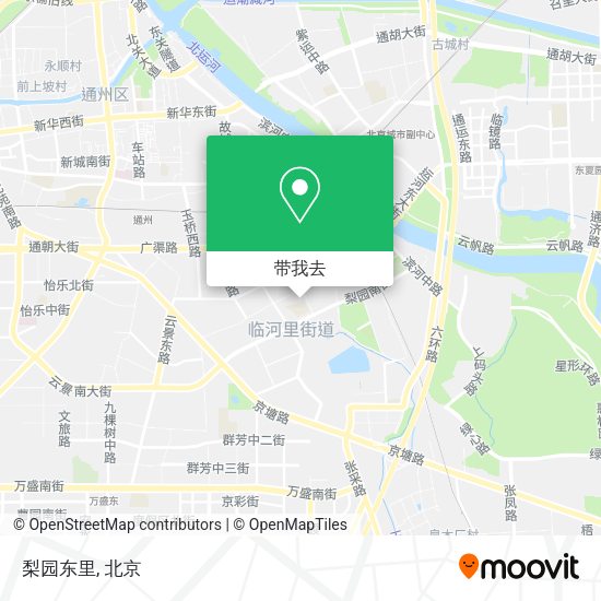 梨园东里地图