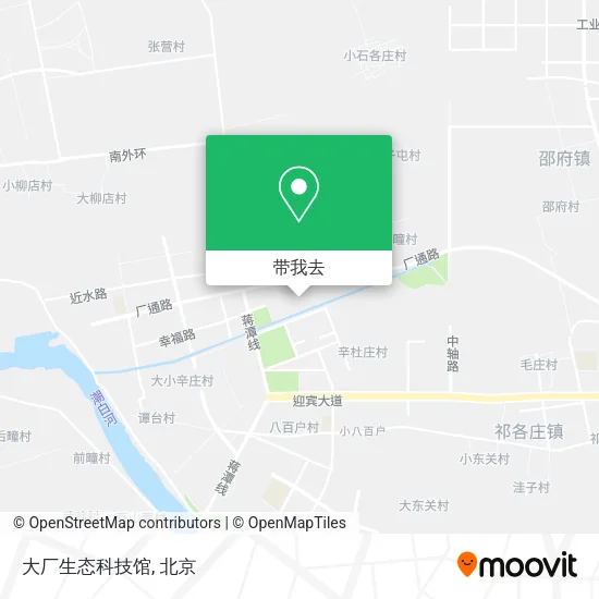 大厂生态科技馆地图