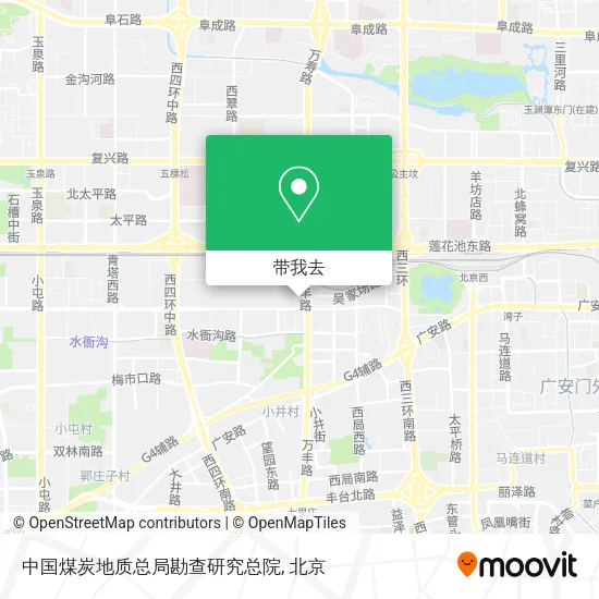 中国煤炭地质总局勘查研究总院地图