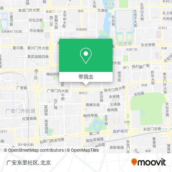 广安东里社区地图