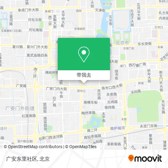 广安东里社区地图