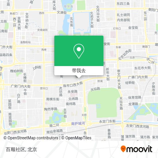 百顺社区地图