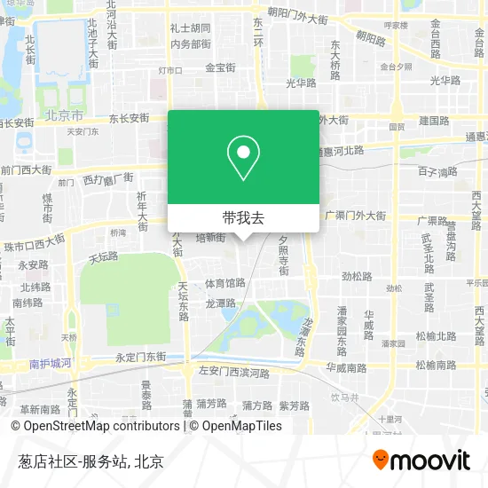 葱店社区-服务站地图